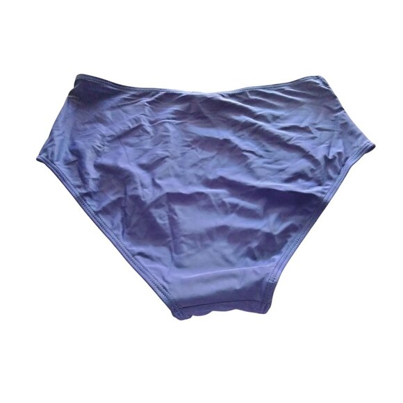 Suukess Gold Metal Sliders Floral Halter High Waisted Swimsuit Size Large - Picture 9 of 13